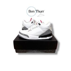 Size 9.5 - Jordan 3 White Cement (2011)